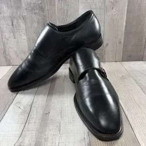 Ecco Vitrus Mondial Monk Strap Men\'s US 8 - 8.5 EU 42 Dress Shoes Leather Black Vitrus Mondial - ECCO.com main image 4